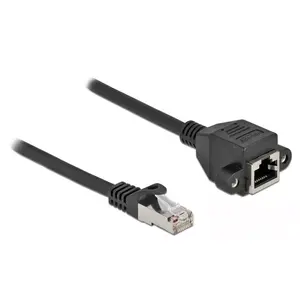 Network Extension Cable DeLOCK Cat.6A 5m Black