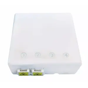 Network junction box EFB Elektronik FTTH-BOX-IN-6, plastic housing, 80×80×28 mm, white