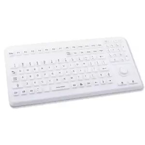 Keyboard GETT KG17203 USB QWERTZ German Grey