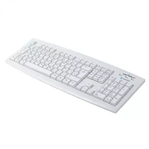 Seal Shield Silver Seal keyboard USB QWERTZ German White