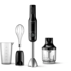 Настольный блендер Philips HR2543/90 — 700 Вт, чёрный, измельчитель 0.5 л