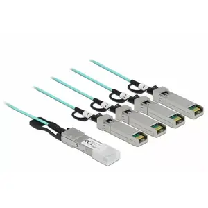 Active Optical Cable QSFP+ to 4 x SFP+ 3 m DeLOCK 84058
