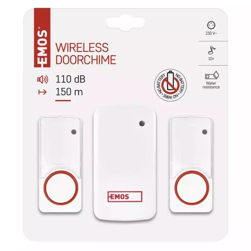 Wireless Doorbell Emos P5750.2T Photo 7