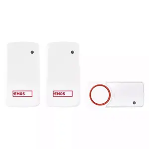 Wireless Doorbell EMOS P5750.2R Red White