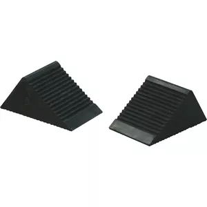 Rubber Support Wedge Pair ks tools 160.0382 — rubber material, protective underlay for vehicle lifting