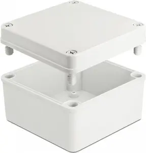 Housing DeLOCK Installation Housing IP65 waterproof 125 x 125 x 75 mm grey