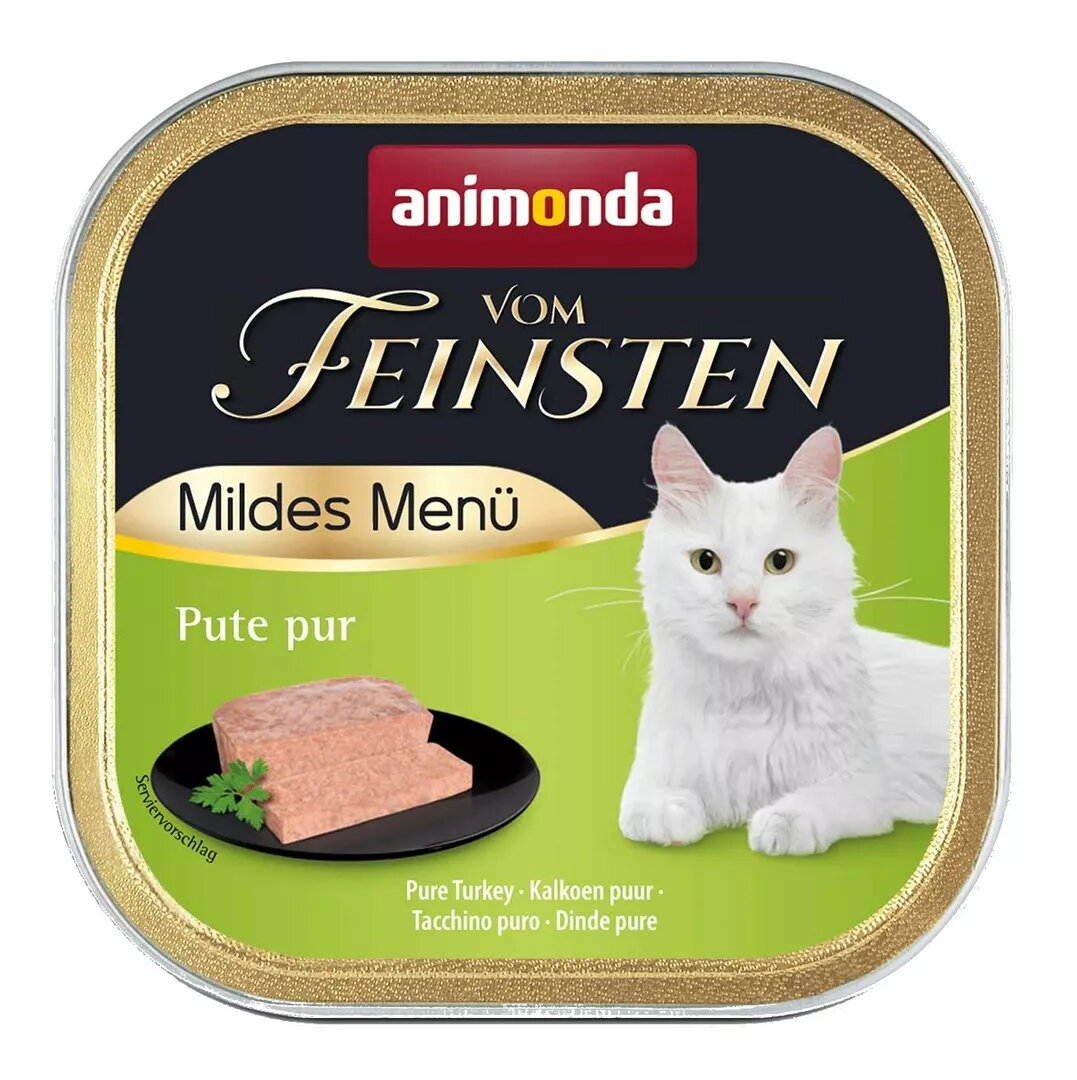 Mitrā barība kaķiem animonda Vom Feinsten