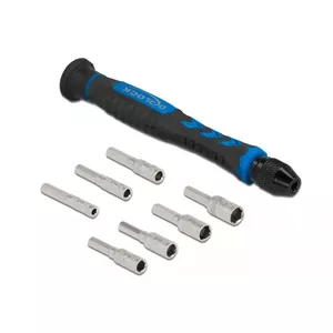 Screwdriver Set DeLOCK 90551 8 pieces external hexagonal hollow shaft 2.5 - 5.5 mm