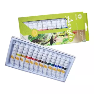 Akrila krāsu komplekts Grafitas 12 krāsas × 12 ml — modelis 200-07429 (Graphite)