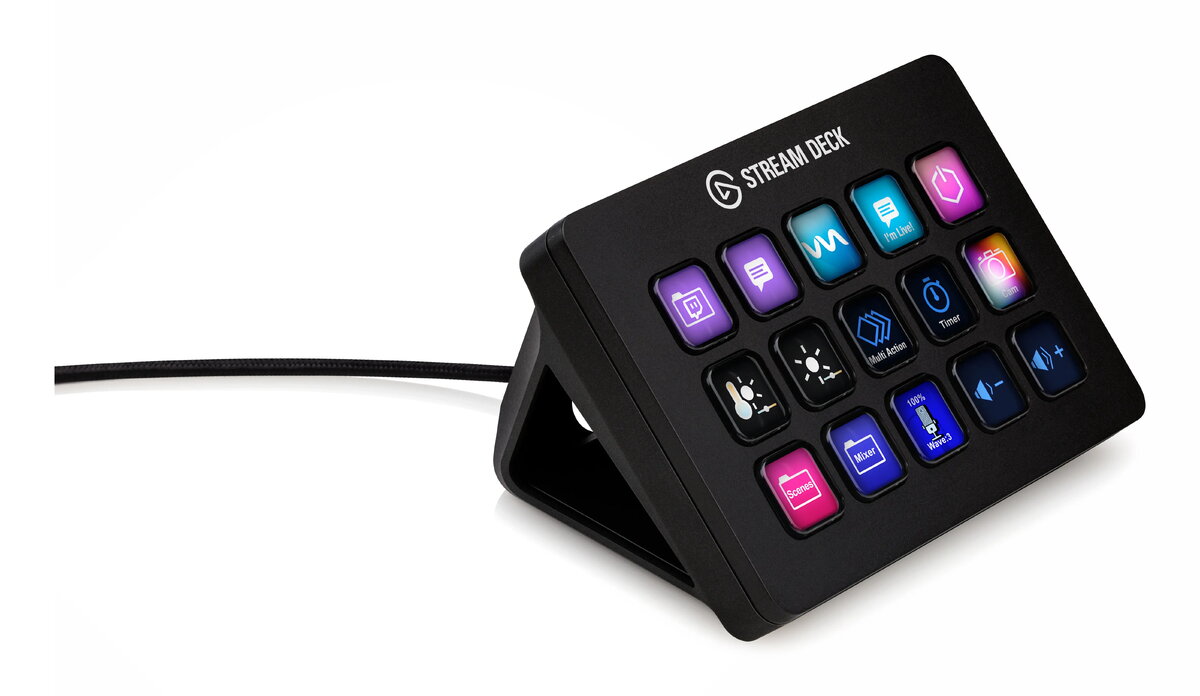 CORSAIR Stream Deck MK.2 Melns