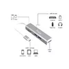 USB-C 5 в 1 Многофункциональный адаптер Equip Photo 3