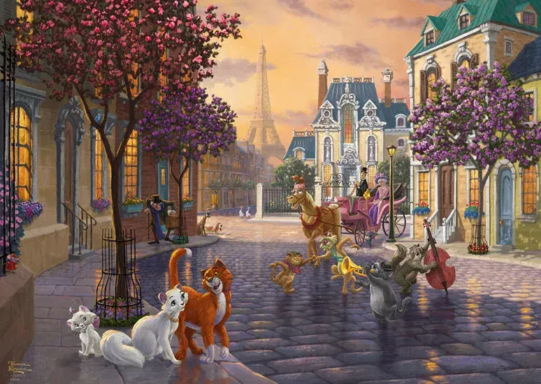 Puzle 1000 gab Schmidt Spiele Disney The Aristocats Photo 2