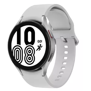 Смарт‑часы Samsung Galaxy Watch4 44 мм (1.4") OLED 450×450 сенсорные 4G Silver, 16 ГБ, GPS