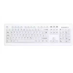 Klaviatūra Active Key AK-C8100F Home USB Vācu Balta