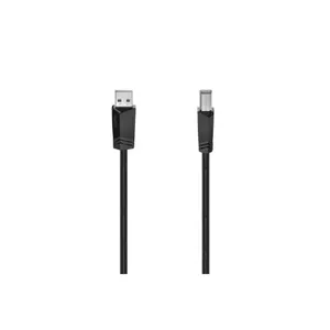 Hama 00200603 USB cable 3 m USB 2.0 USB A USB B Black