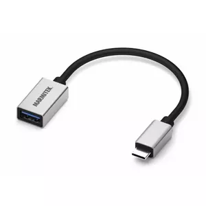 Marmitek 08375 USB cable 0.15 m USB 3.2 Gen 1 (3.1 Gen 1) USB C USB A Black, Silver