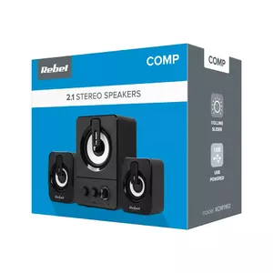 Skaļruņi Rebel Comp CS-50 2.1, 50W