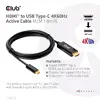 HDMI uz USB Type-C kabelis CLUB3D CAC-1334 Photo 3