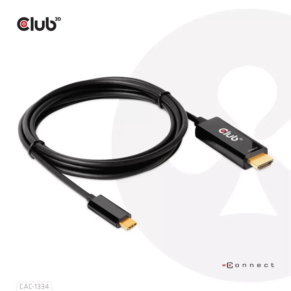 HDMI uz USB Type-C kabelis CLUB3D CAC-1334 Photo 7