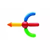 MAGFORMERS Blocks Stick O basic 10 шт. набор Photo 3