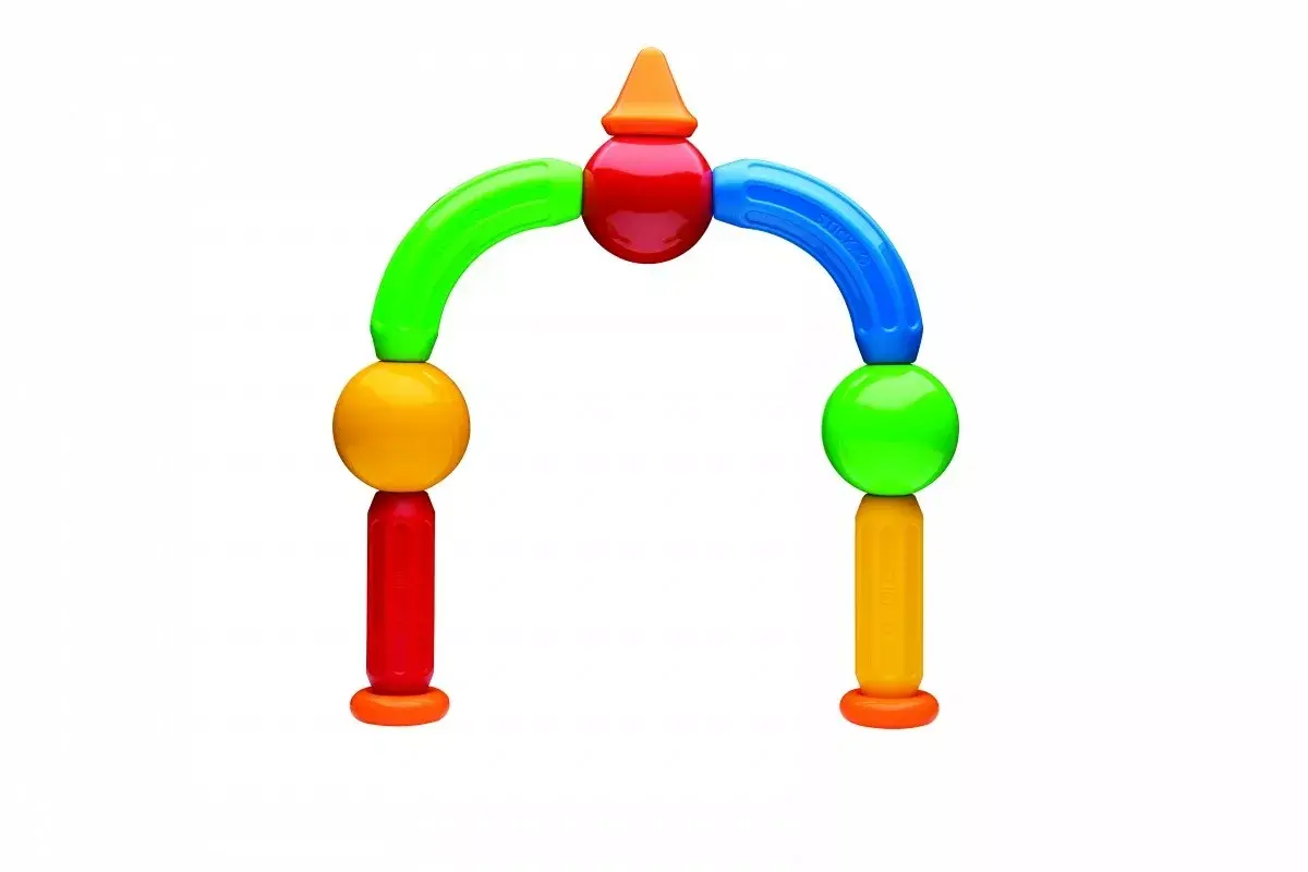 MAGFORMERS Blocks Stick O basic 10 шт. набор Photo 6