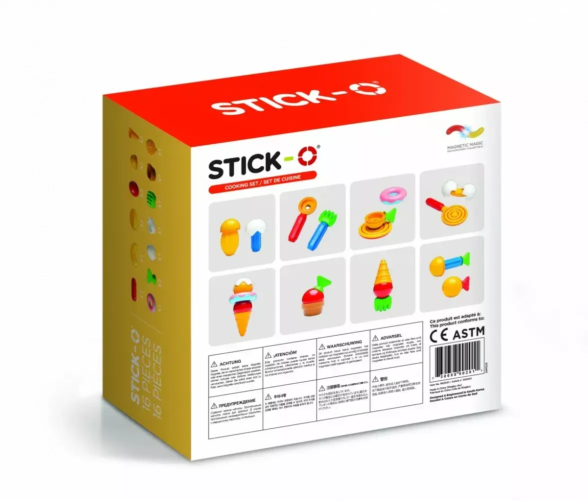 MAGFORMERS Blocks Stick- O Cooking 16 gab. Photo 2