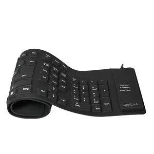 LogiLink ID0019A tastatūra USB QWERTZ Vācu Melns