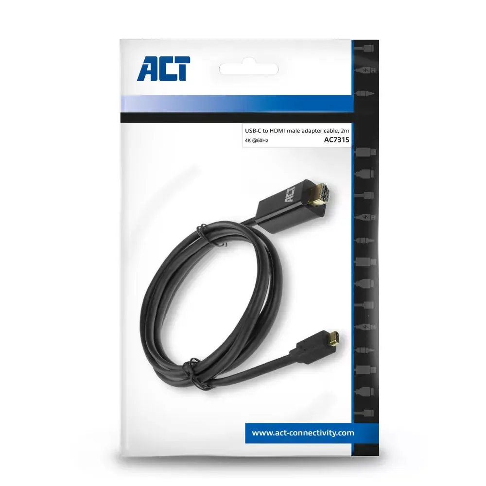 USB-C to HDMI cable ACT AC7315 Photo 4