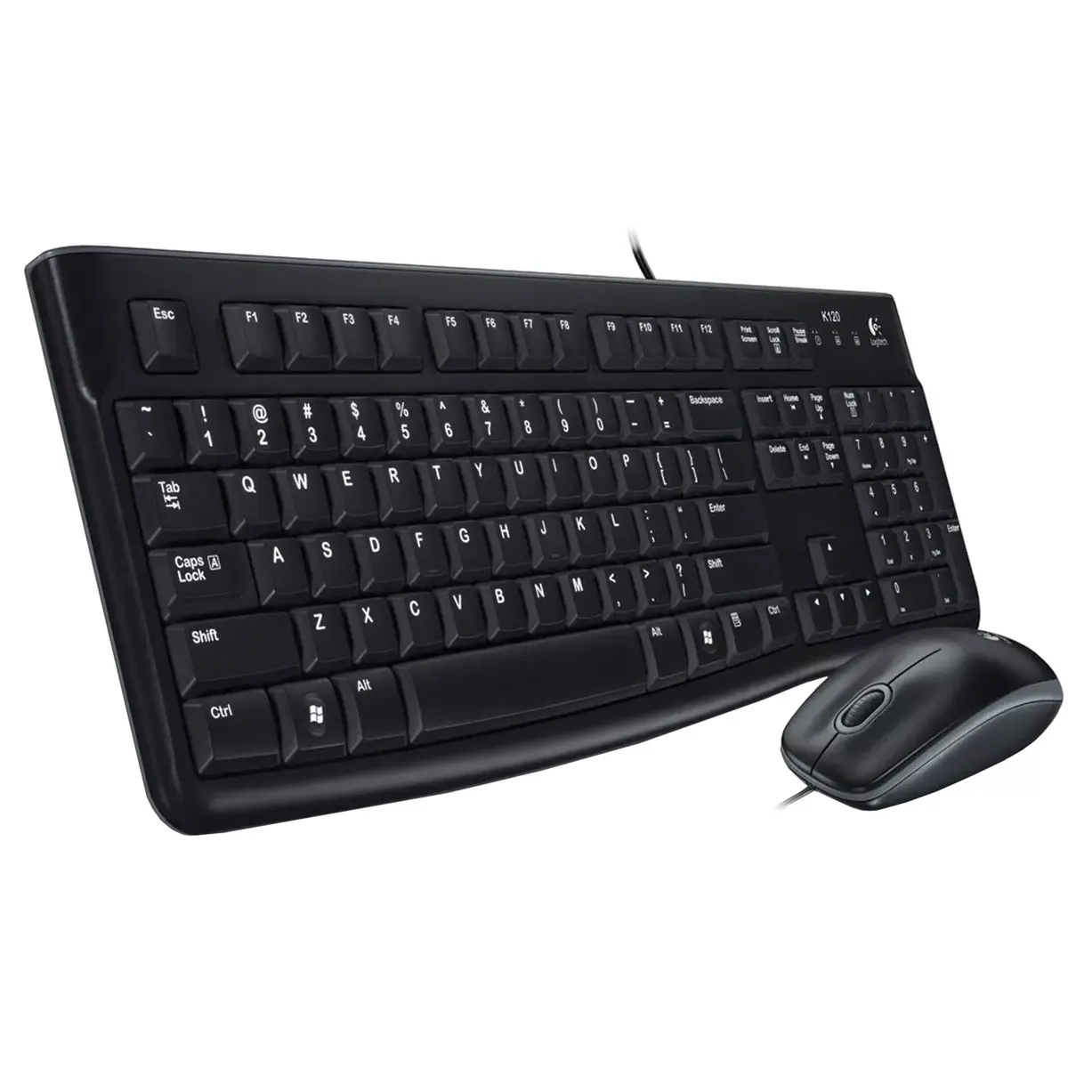 Klaviatūra un pele Logitech Desktop MK120 Photo 2
