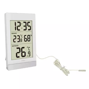 Technoline WS 7039 digital weather station Silver, White