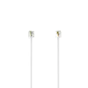 Telephone cable Hama 00201135 10 m White