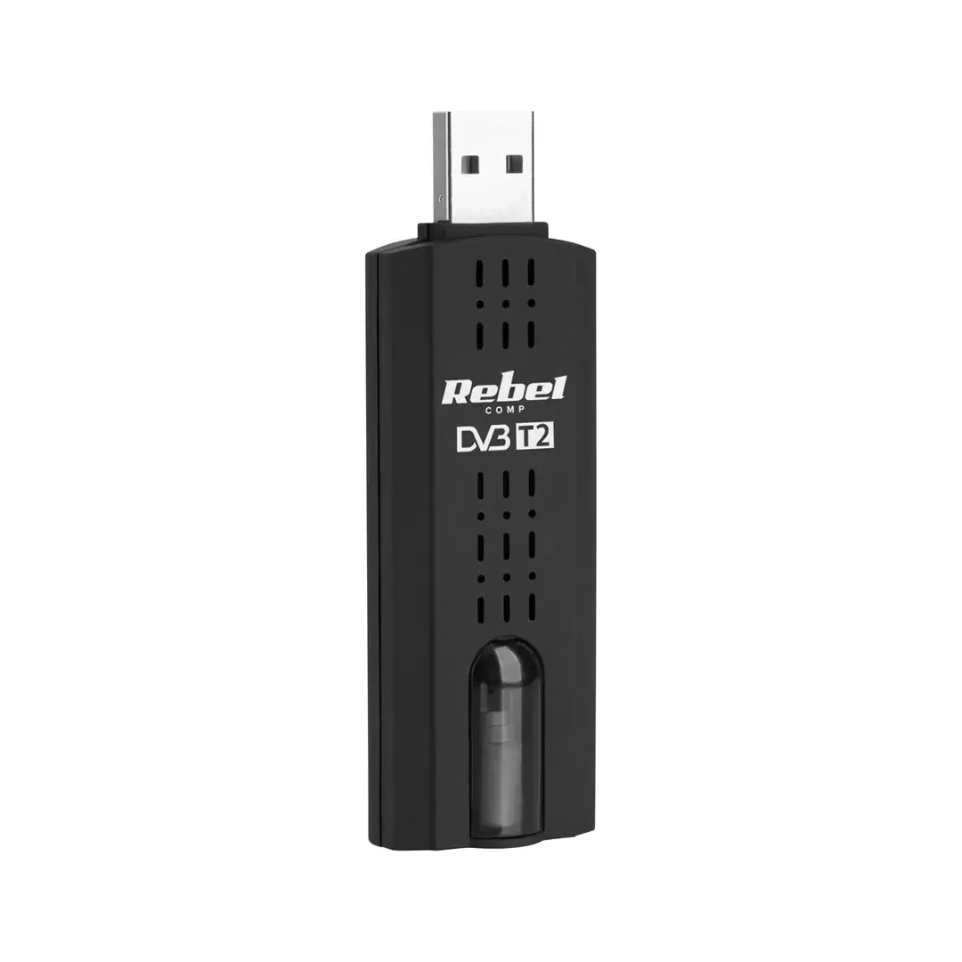 ТВ тюнер Rebel KOM1060 DVB-T2 / DVB-C USB Photo 4