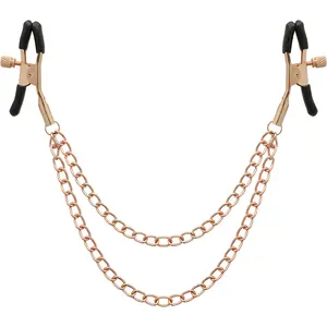 Nipple clamps Begme Black Edition D-229258 adjustable metal clamps with screw pressure adjustment