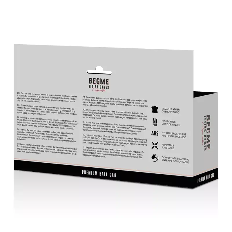 Кляп-шар Begme Black Edition D-229256 Photo 5