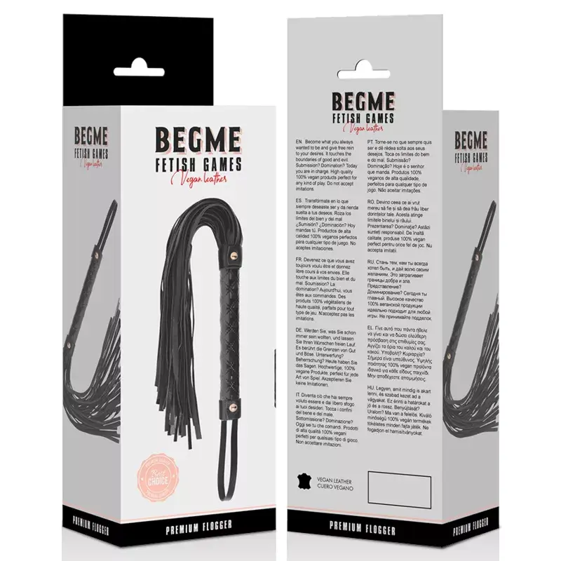 begme black edition D-229254 флоггер, веганская кожа Photo 4