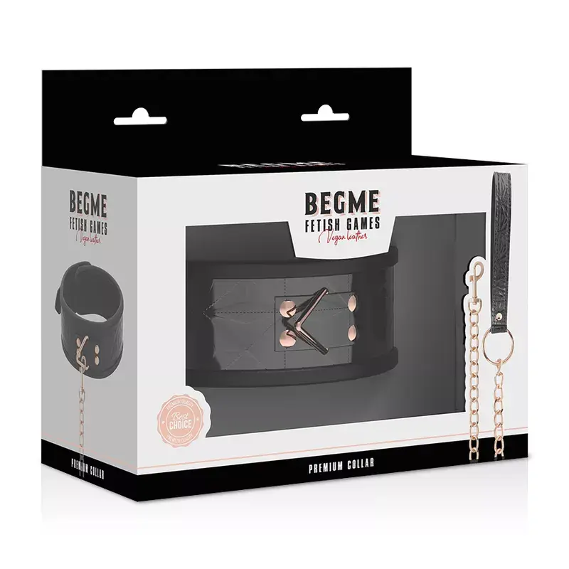 Ошейник Begme Black Edition D-229250 из искусственной кожи Photo 6