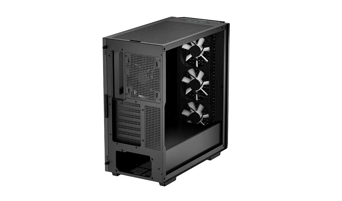 Datora korpuss DeepCool CG560 Midi Tower Black Photo 8