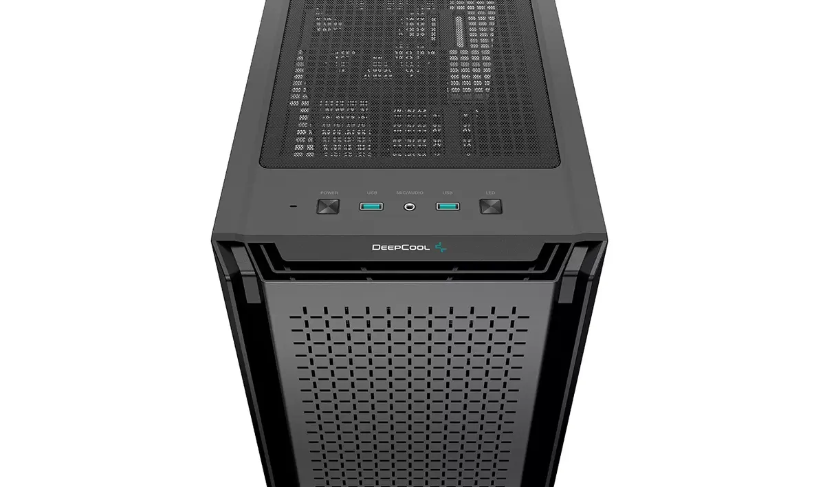 Datora korpuss DeepCool CG560 Midi Tower Black Photo 9
