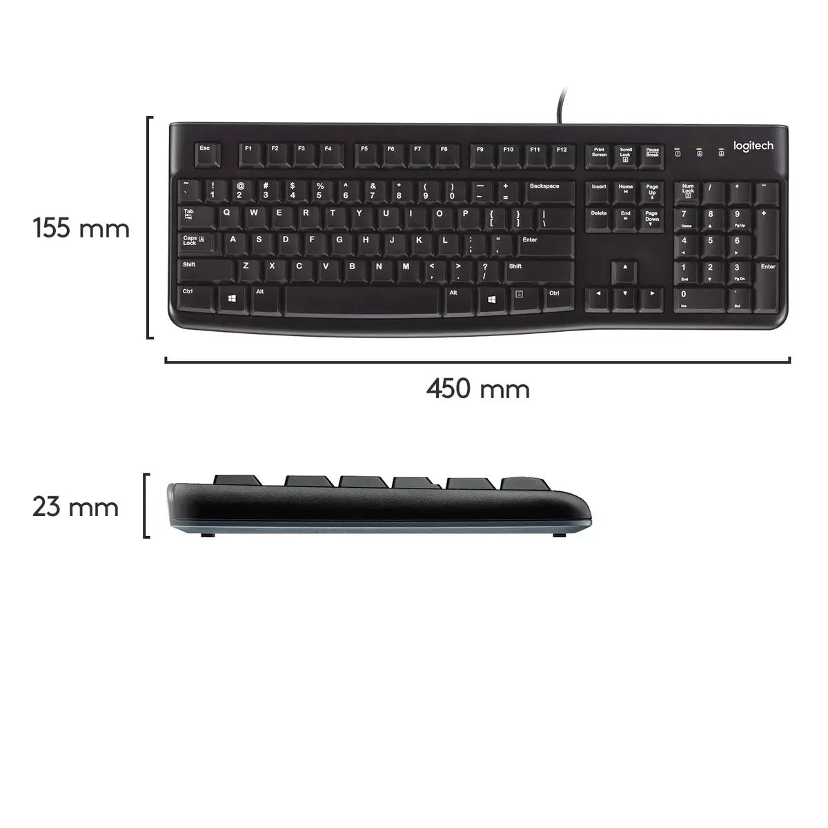 Klaviatūra Logitech K120 Photo 12