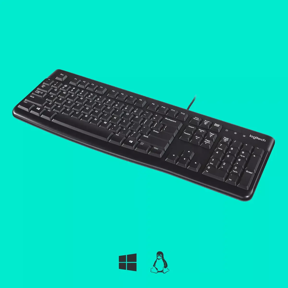 Klaviatūra Logitech K120 Photo 13