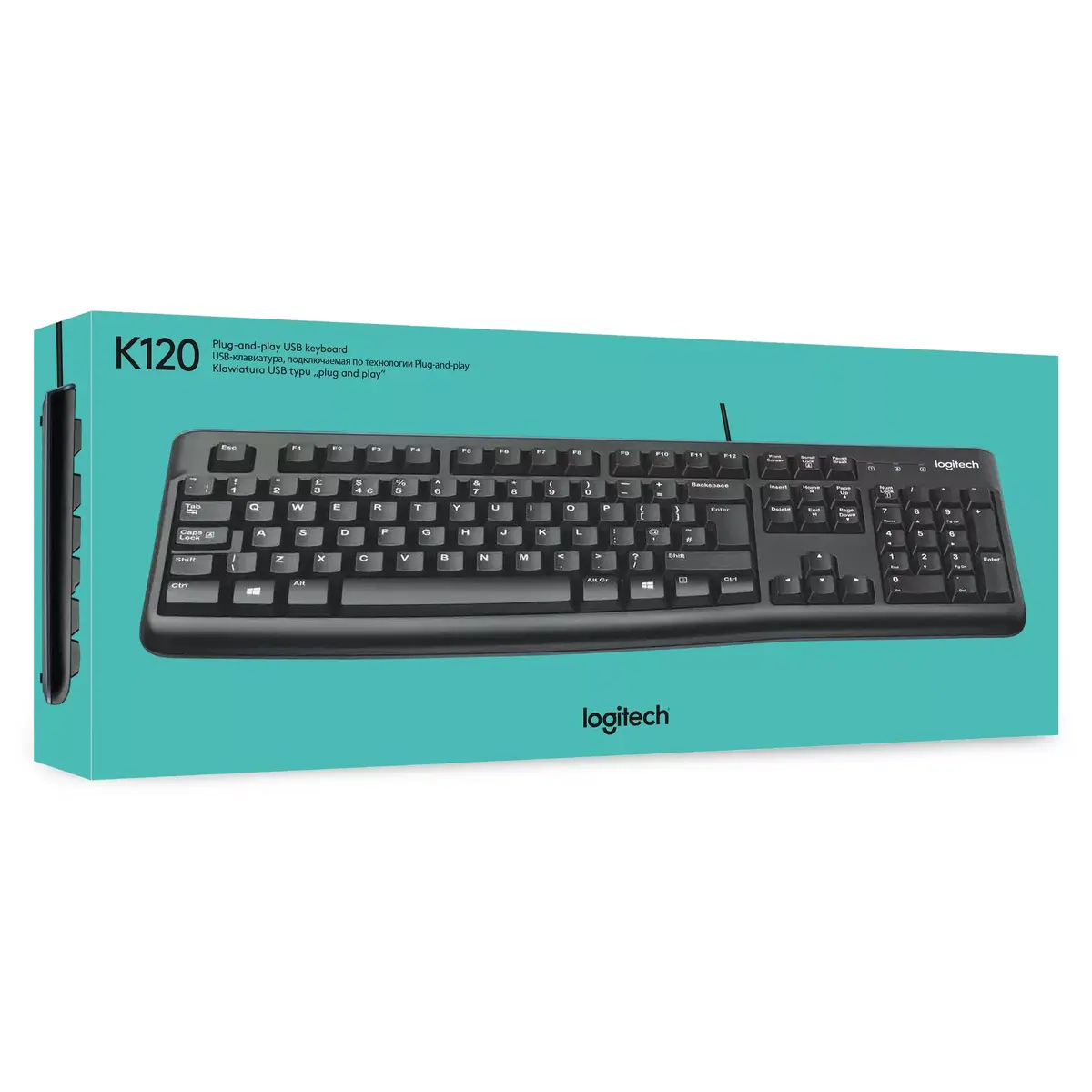 Klaviatūra Logitech K120 Photo 16