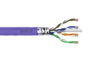 Кабель монтажный Digitus CAT 6 F/UTP 500 м симплексный Dca фиолетовый