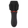 Glansa masturbators Rebel Silicone Black — 2 motori, 10 režīmi Photo 5