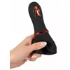 Glansa masturbators Rebel Silicone Black — 2 motori, 10 režīmi Photo 8