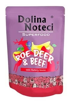 Mitrā suņu barība Dolina Noteci Superfood