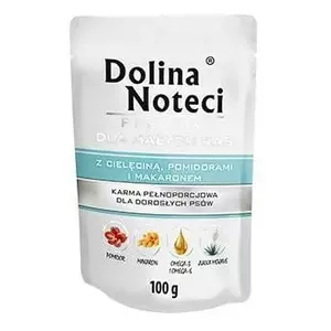 Wet dog food Dolina Noteci Premium Beef Tomatoes Pasta Small Breeds 100 g
