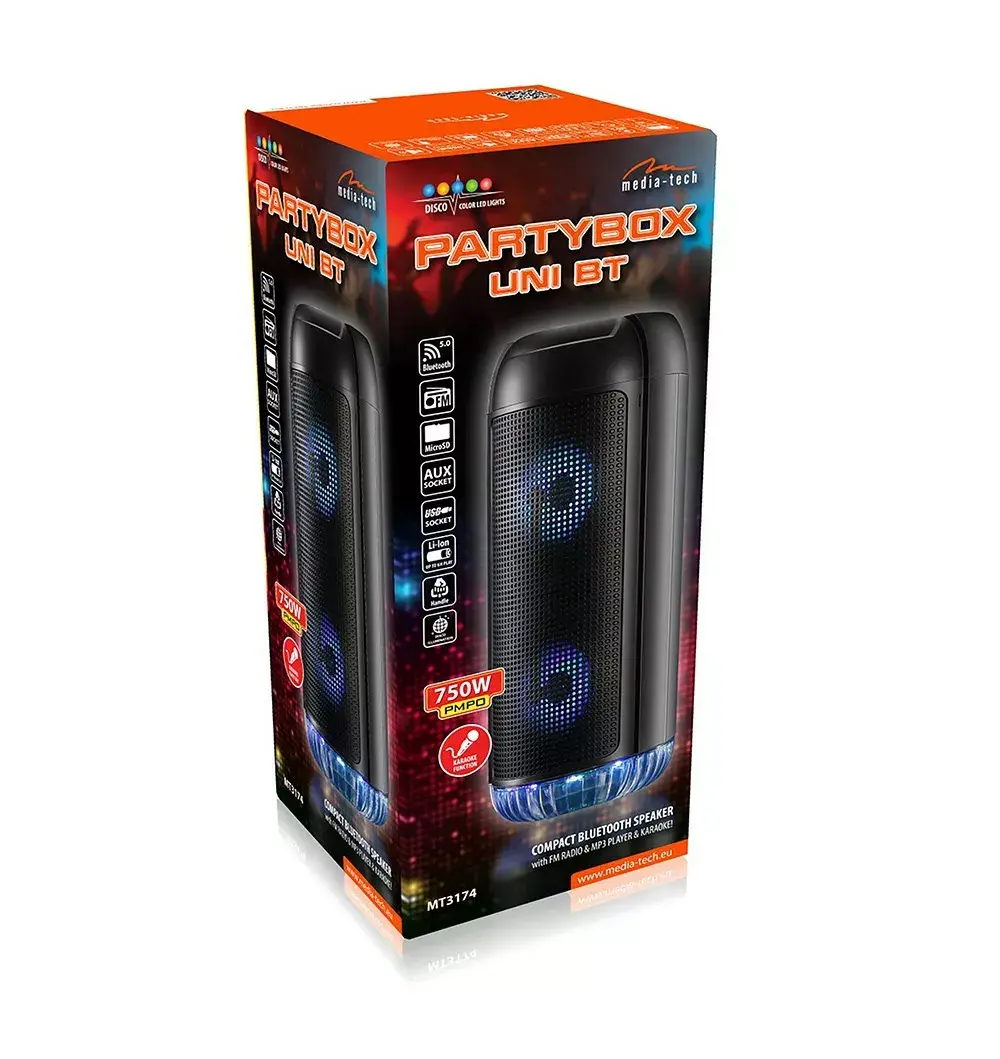 Portable Speaker Media-Tech MT3174 Partybox Uni BT, MT3174 Photo 9