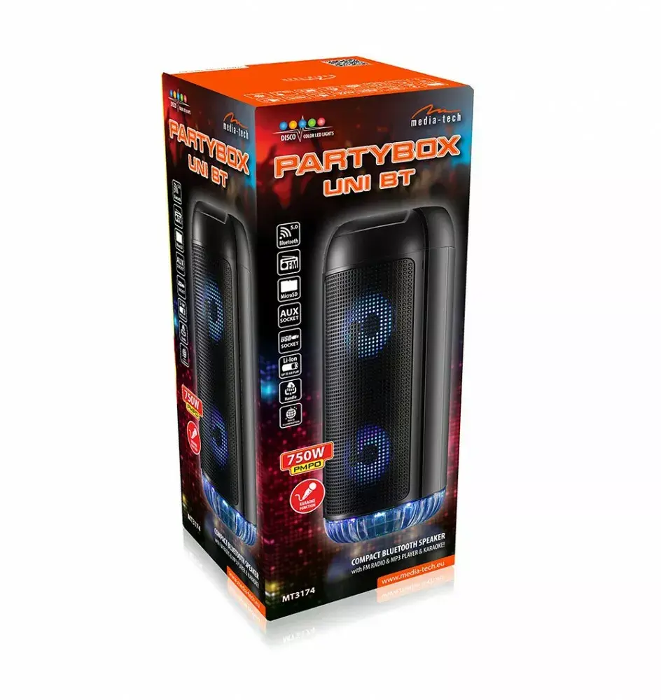Portable Speaker Media-Tech MT3174 Partybox Uni BT, MT3174 Photo 8
