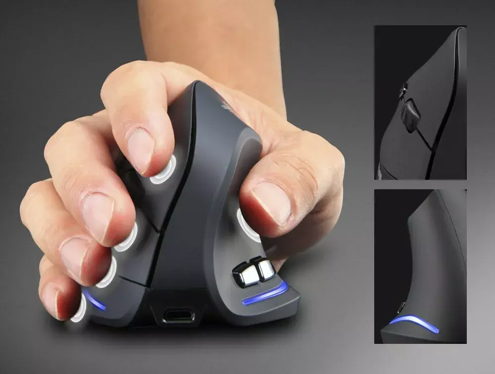 Wireless vertical mouse MEDIA-TECH MT1123 Photo 13