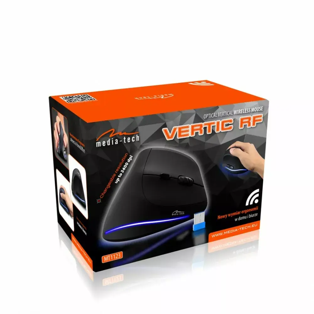 Wireless vertical mouse MEDIA-TECH MT1123 Photo 15